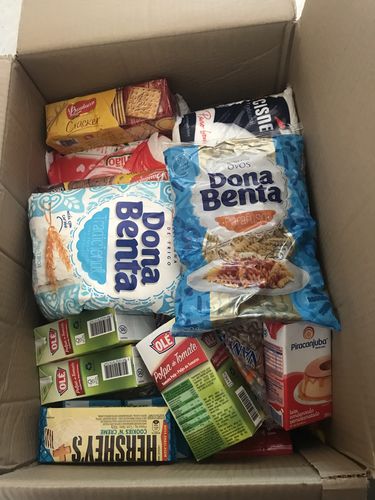 Customer photo review of Cesta Básica Família Premium