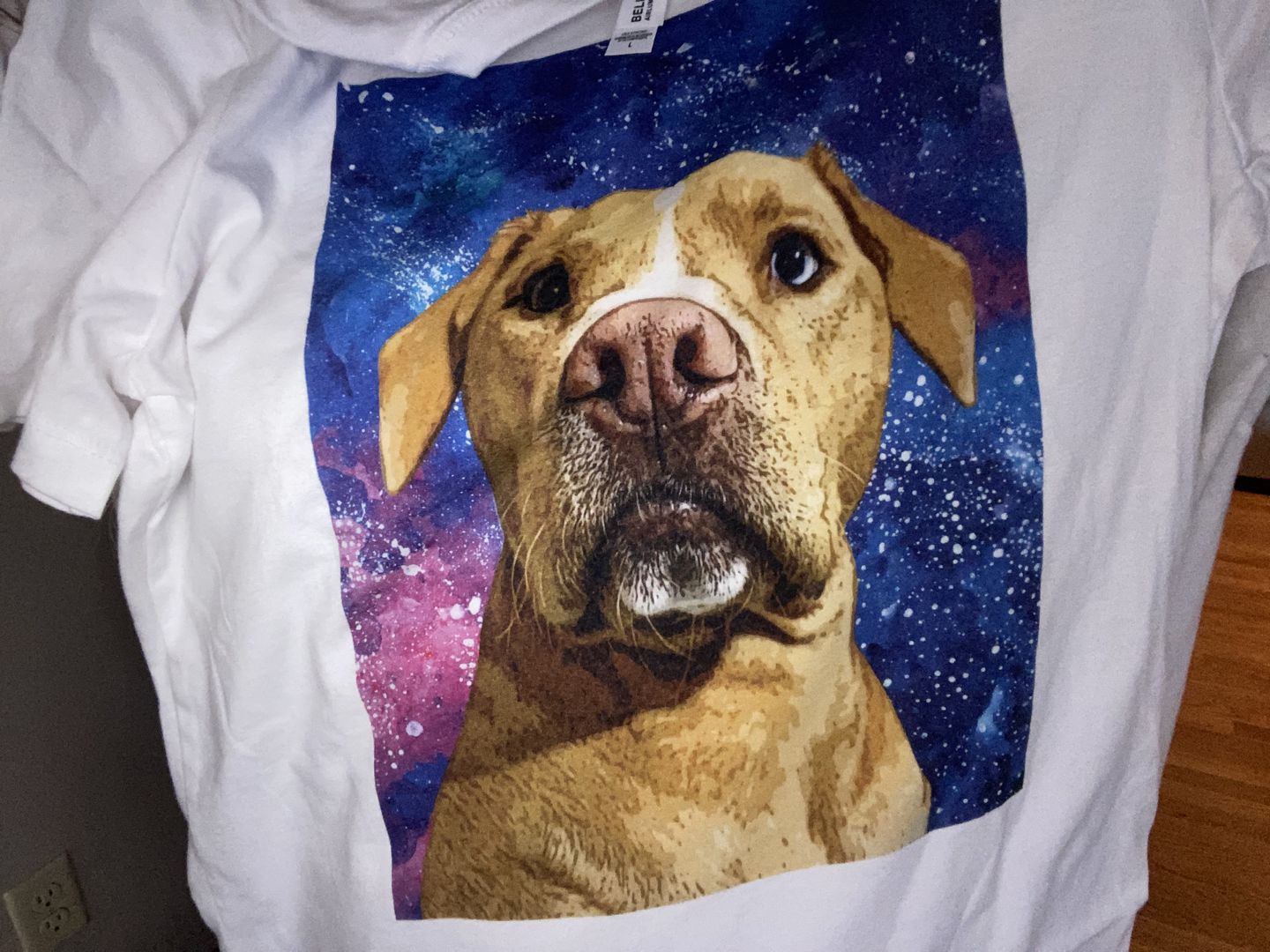 Customer photo review of Custom Pet Art Women's Crew
