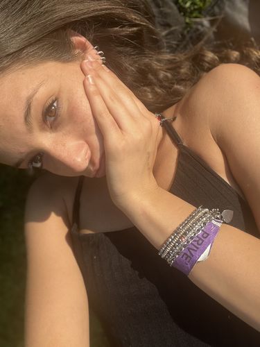 Customer photo review of "Turtle" tracking bracelet