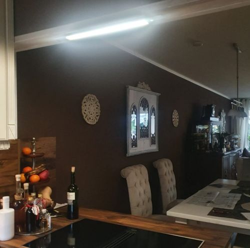 Customer photo review of EZVALO Wireless Motion Sensor Closet Light - 15.74" Aluminum