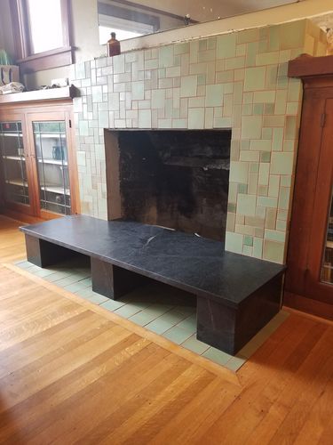 Customer photo review of Large Craftsman Squares - 123R Patina