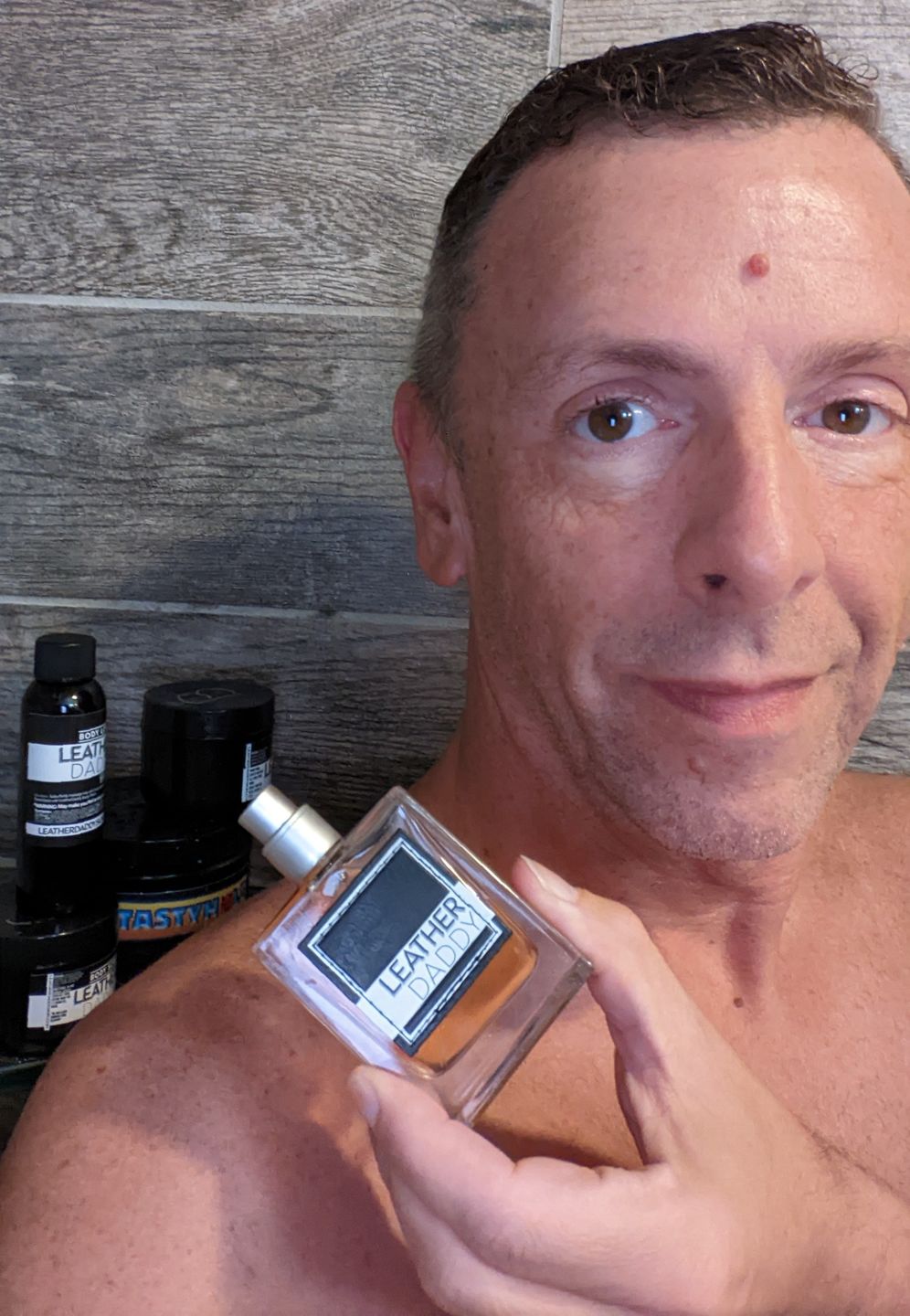 Customer photo review of LeatherDaddy Cologne