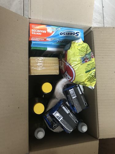 Customer photo review of Cesta Kit Limpeza Plus