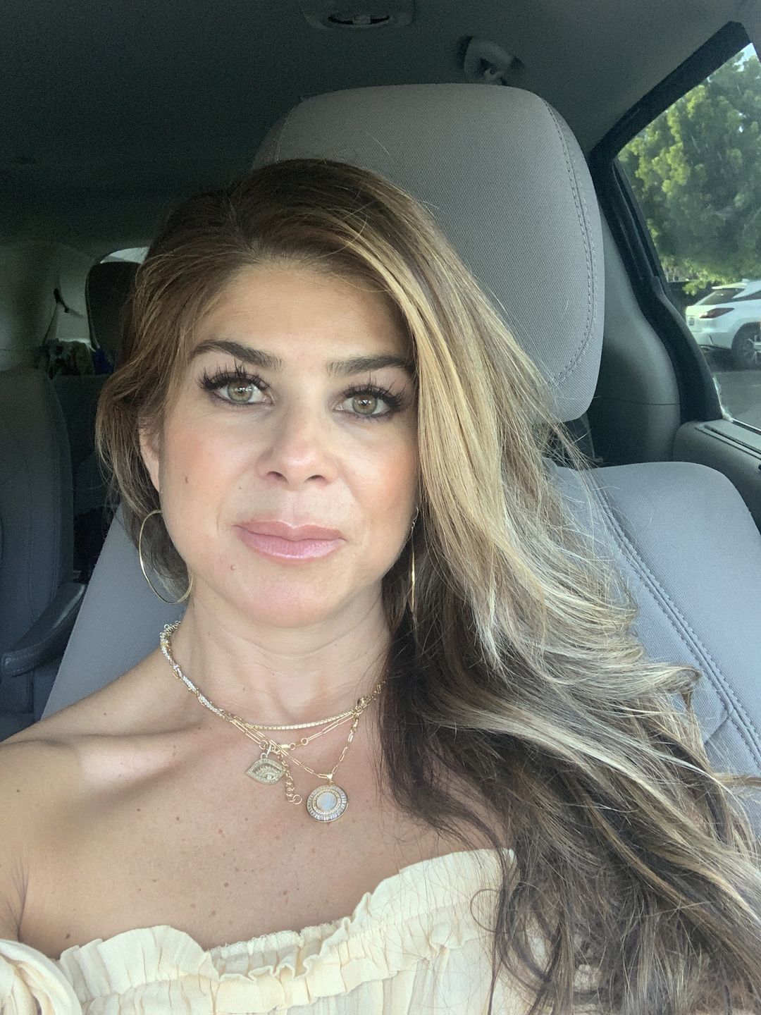Customer photo review of Mother Mary Necklace