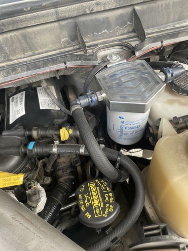 Customer photo review of 2011-2024 Powerstroke Gen2.1 CP4 Bypass Kit w/ Return Filter Assembly (CP4-6.7F-BP-G2.1)