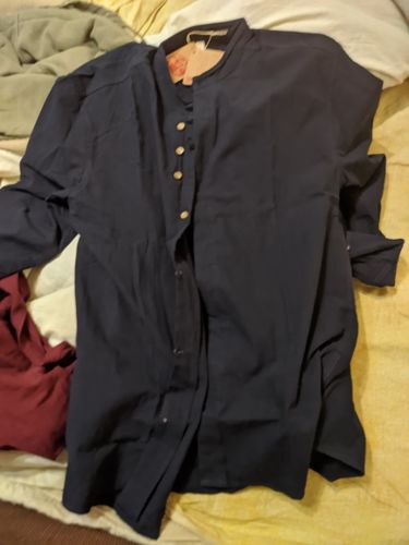 Customer photo review of High Quality Summer Cotton Linen Shirts