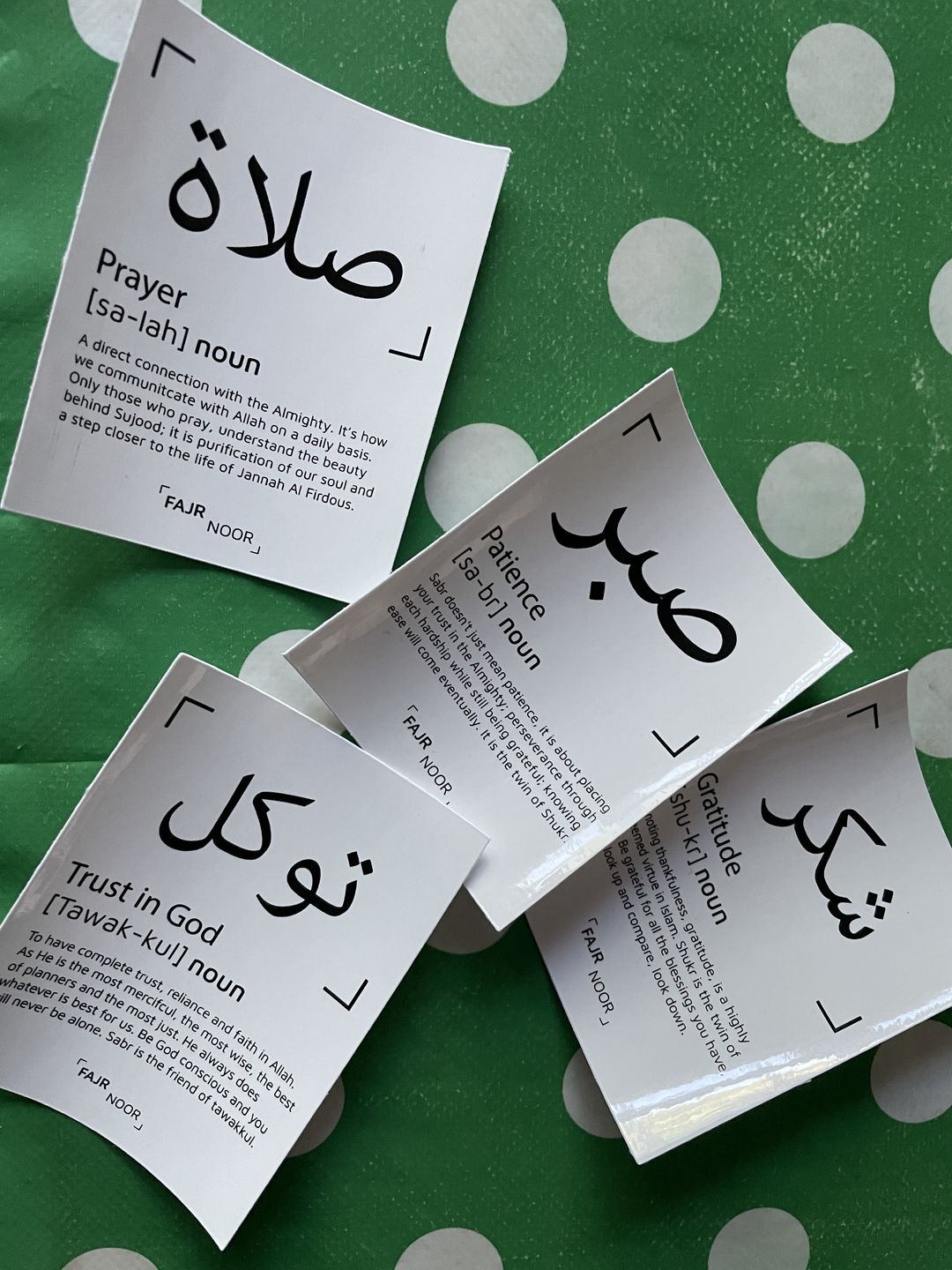 Customer photo review of Reminder Stickers