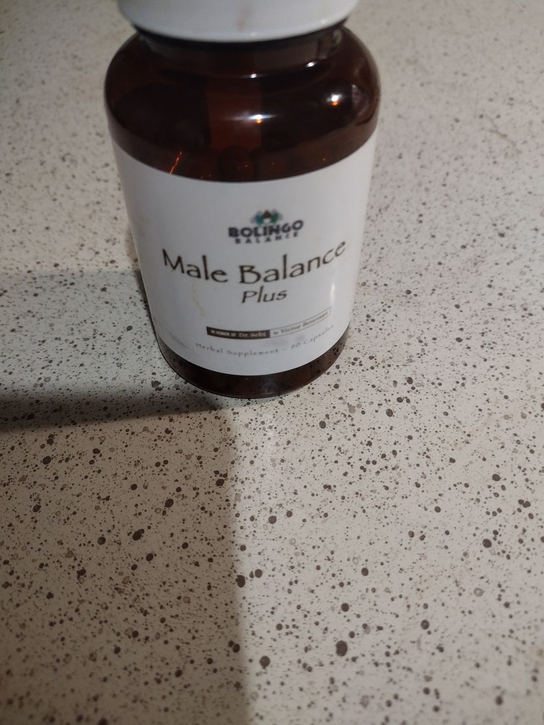 Customer photo review of Male Balance Plus