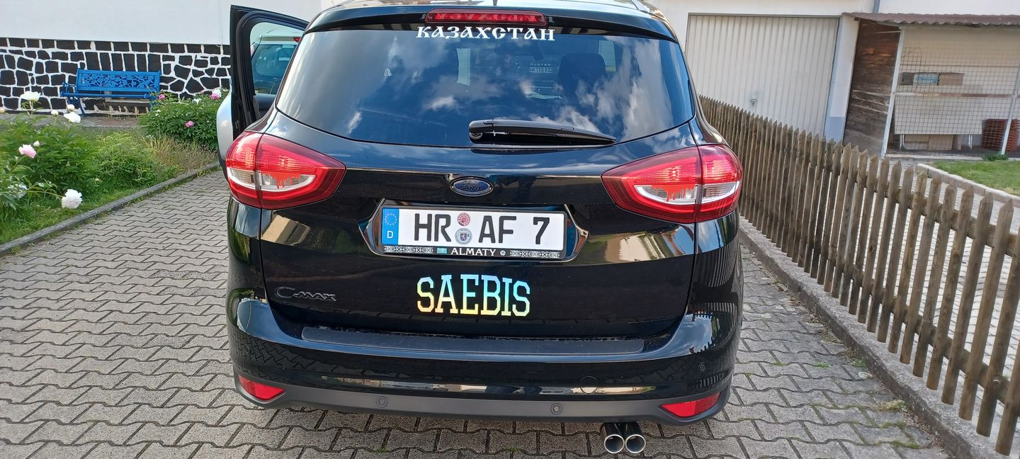 Customer photo review of SAEBIS® Lifestyle Auto Folie weiß, schwarz oder Chameleon