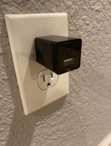 Customer photo review of StealthyCam USB Charger Camera