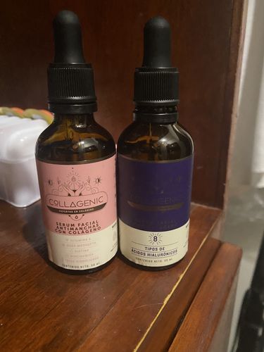Customer photo review of Serum Collagenic Anti-manchas | Niacinamida + Colágeno, Rosa Mosqueta, Vitamina A, Biotina y Trigo Hidrolizado