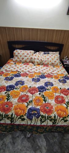 Customer photo review of Rozzy Flower Comforter Set 7 Pcs D-834.