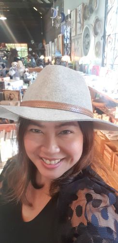 Customer photo review of Miley | Black Knit with Polka Dot Mesh Sleeve