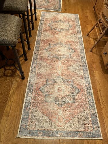 Customer photo review of Distressed Vintage Cezanne Terracotta Sky Runner