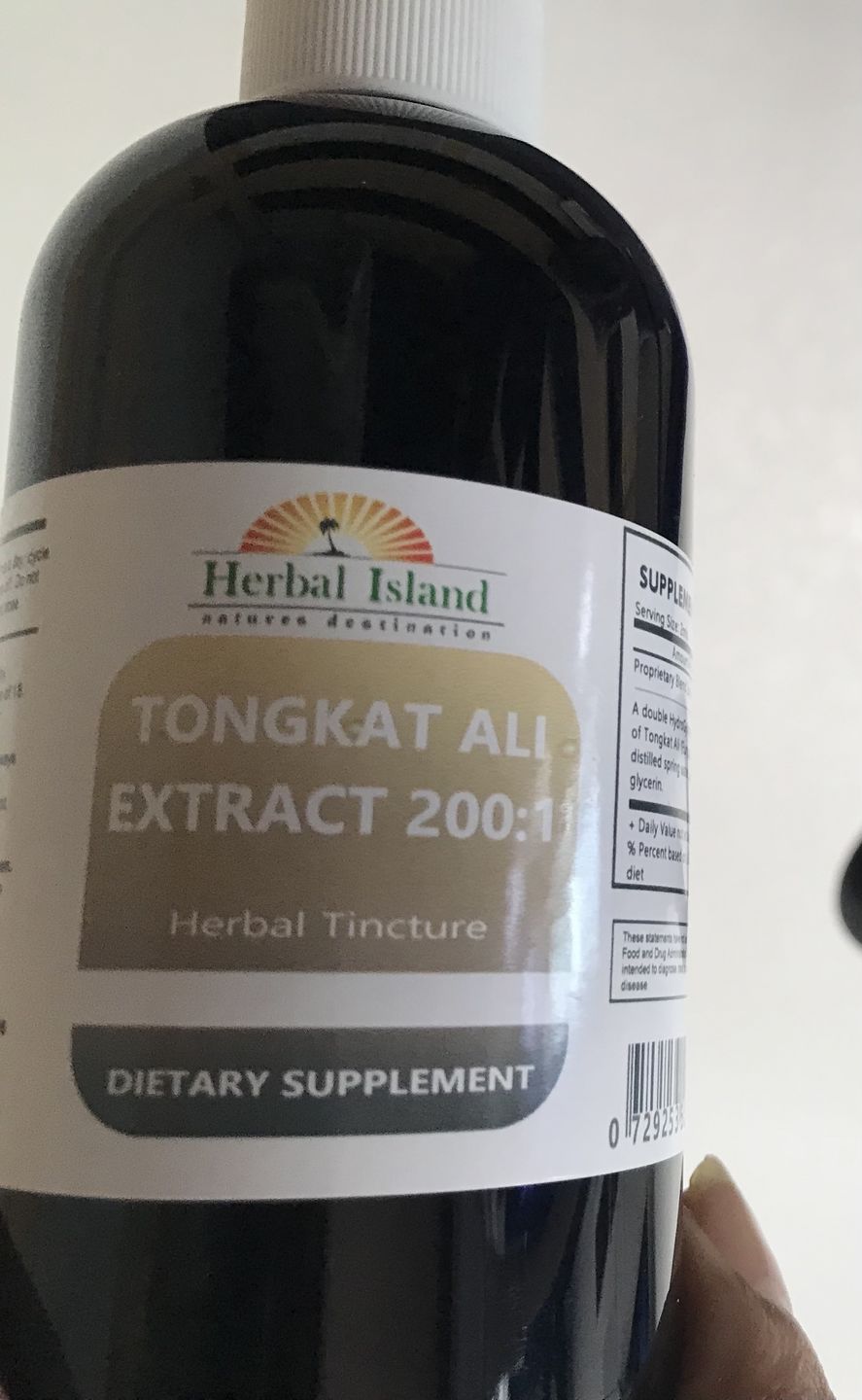 Customer photo review of Super Tongkat Ali Liquid Formula (Erectile)