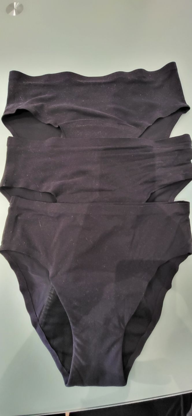 Customer photo review of Culotte Menstruelle Nina sans coutures (taille haute)
