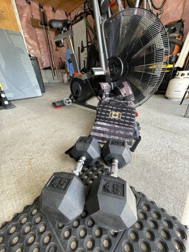 Customer photo review of Hex Head Dumbbell (singles)