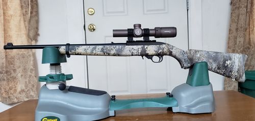 Customer photo review of MT 1.2-6x24 WA Rifle Scope with Red/Green Illuminated Reticle, 30mm Tube w/ Scope Rings, Crossbow Scope