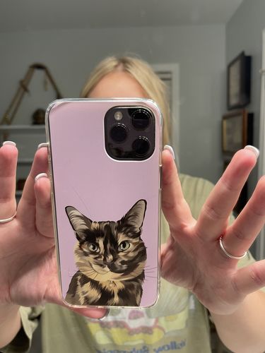 Customer photo review of Custom Pet Phone Case (Original)