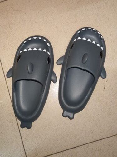 Customer photo review of Shark Slippers 2.0