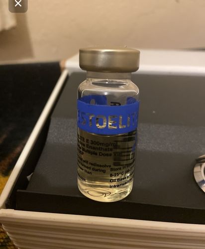 Reseña con foto de un cliente sobre Testoelite Enantato 300mg