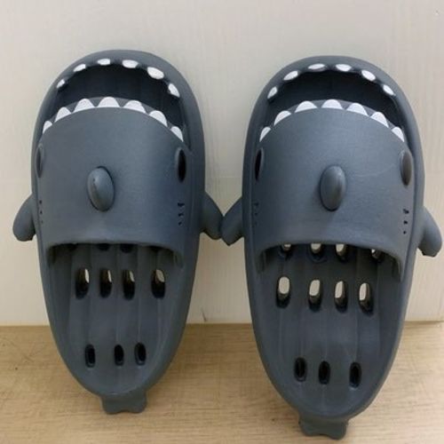 Customer photo review of Shark Slippers 2.0