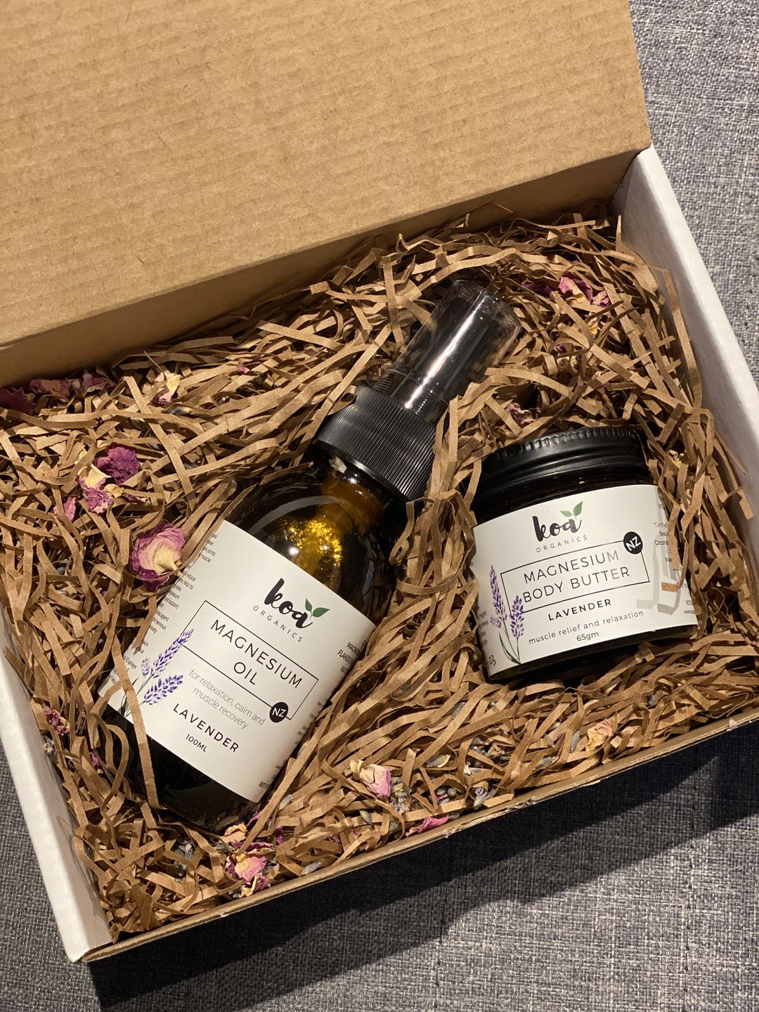 Customer photo review of RELAX & CALM: Magnesium Lavender Duo