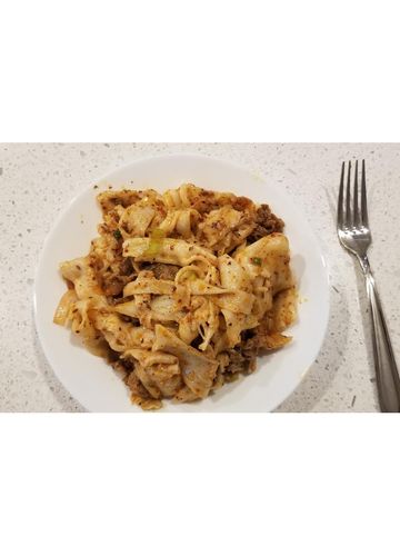 Customer photo review of [N1] Spicy Cumin Lamb Hand-Ripped Noodles Meal Kit (4 Servings)