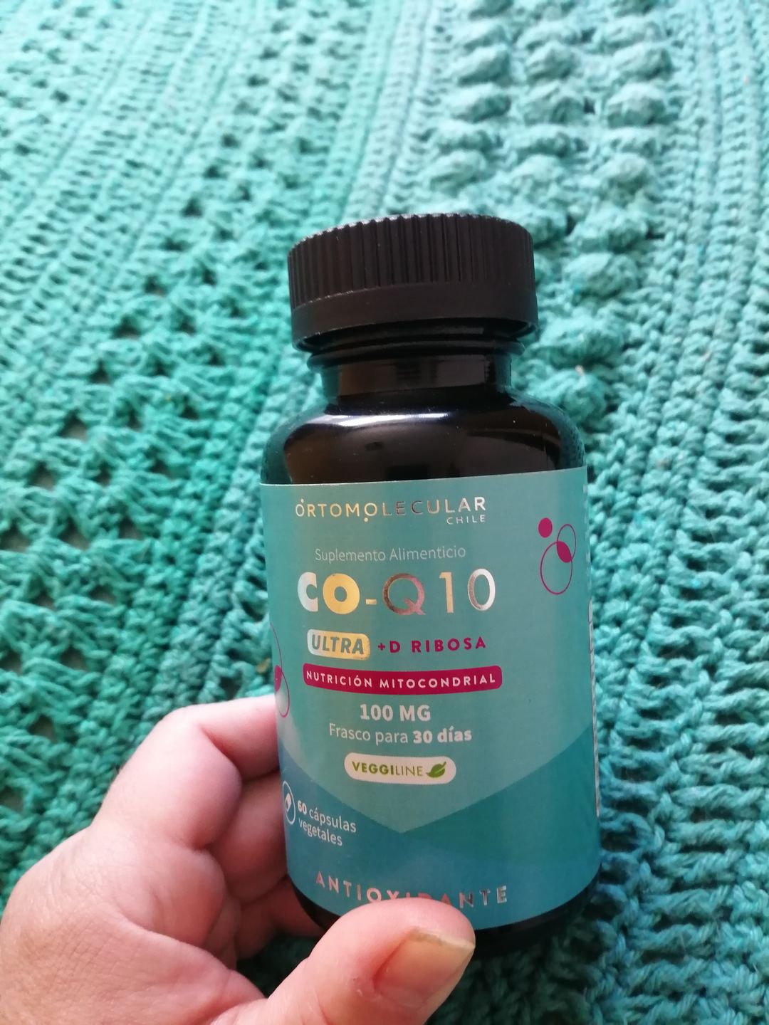 Customer photo review of Coenzima Q10+D Ribosa-60 cáps