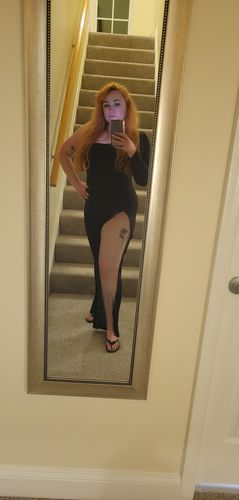 Customer photo review of Mesh One Sleeve Flared Leg Boiler Suit