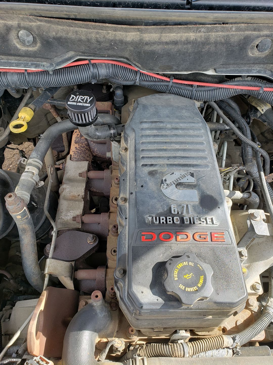 Customer photo review of 2007.5-2023 Cummins CCV Delete Kit (I67-ENG-A002)