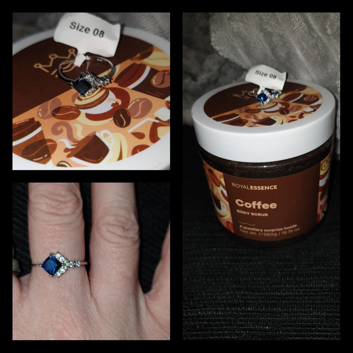 Customer photo review of Coffee (Body Scrub)