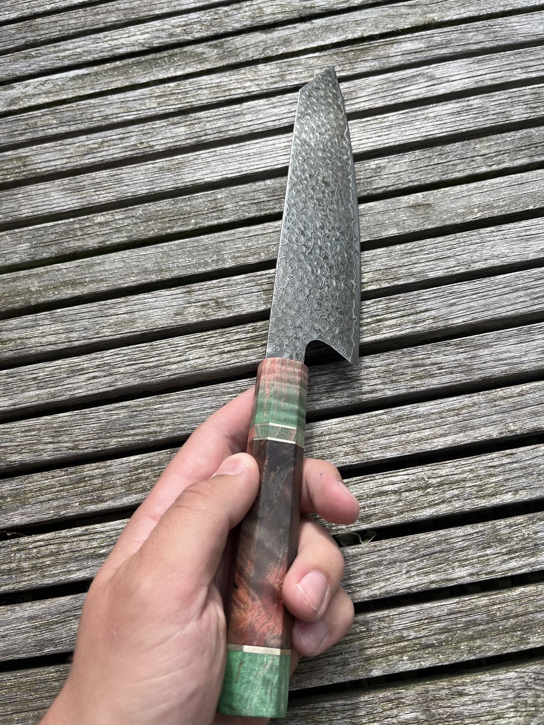 Customer photo review of Damast Gyuto