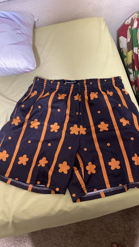 Customer photo review of Anime Mesh Shorts - Lawdono