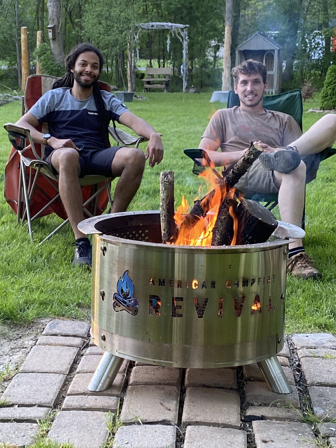 Customer photo review of MYFIRESIDE PIT 24 - BIG GUY