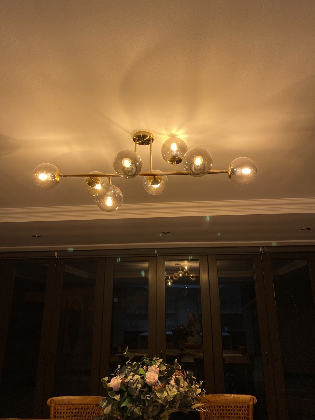 Customer photo review of Titania 8 Ceiling Light