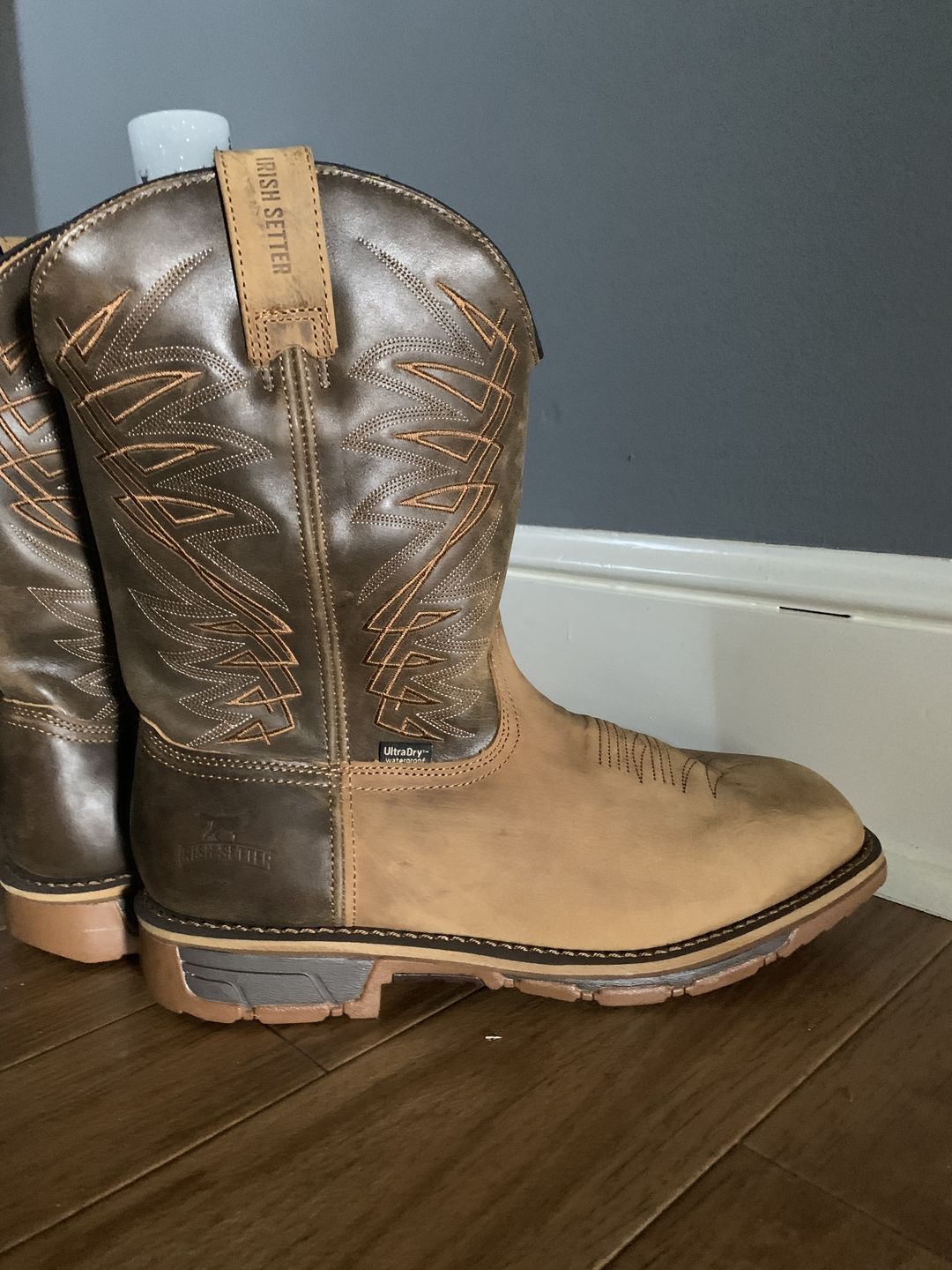 Customer photo review of Irish Setter by Red Wing Men's Marshall Waterproof Work Boot 83923