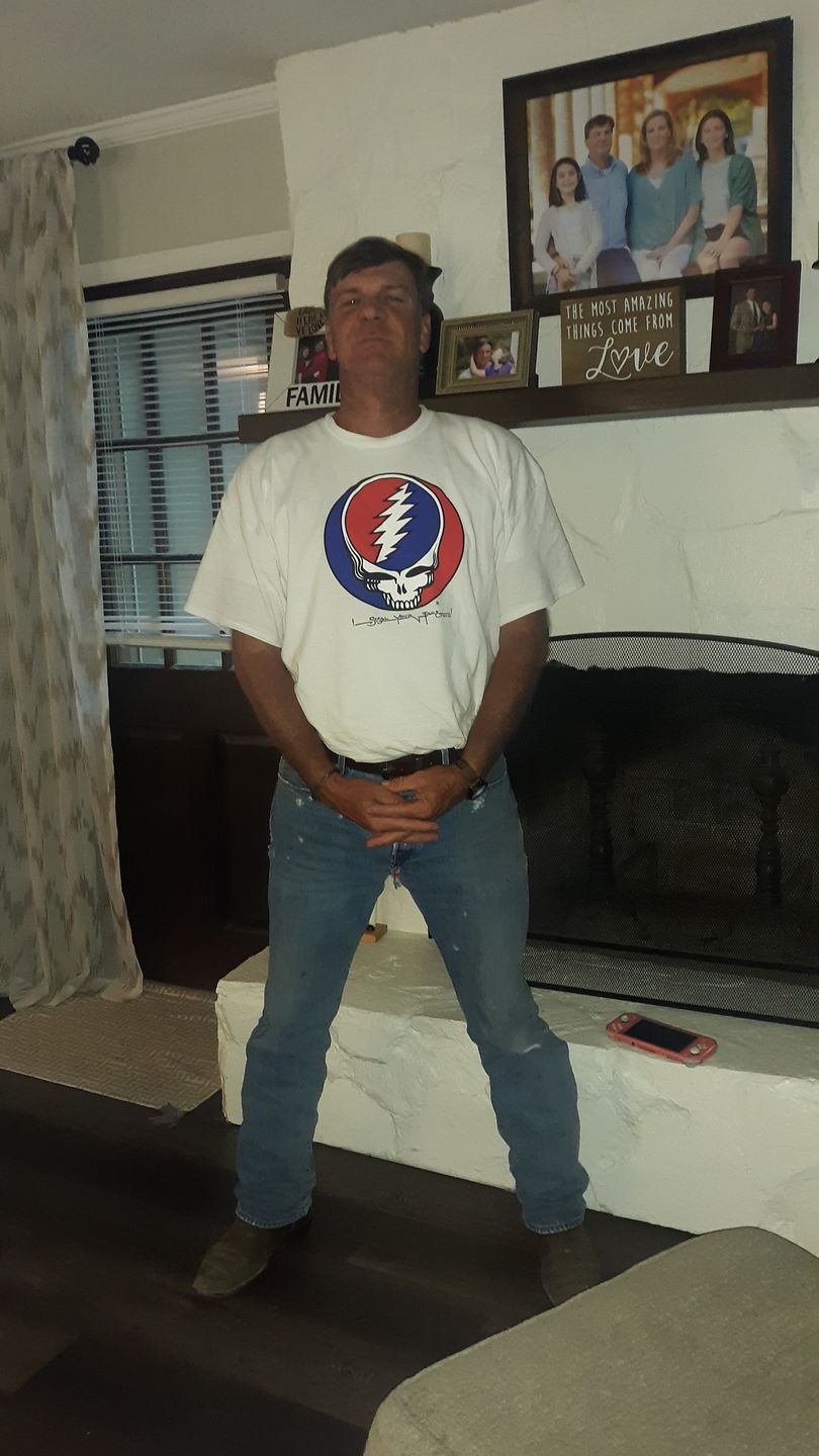 Customer photo review of Grateful Dead Steal Your Face T Shirt