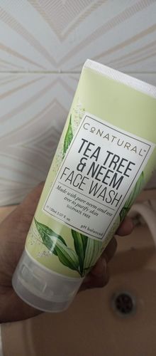 Customer photo review of Tea Tree & Neem Face Wash