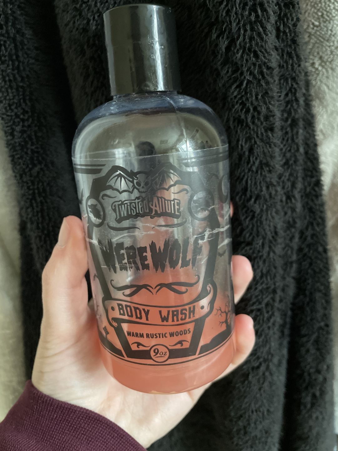 Customer photo review of Zombie Virus Body Wash