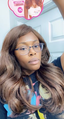 Customer photo review of Outre Wigpop™ Synthetic Full Wig Jasmiyah