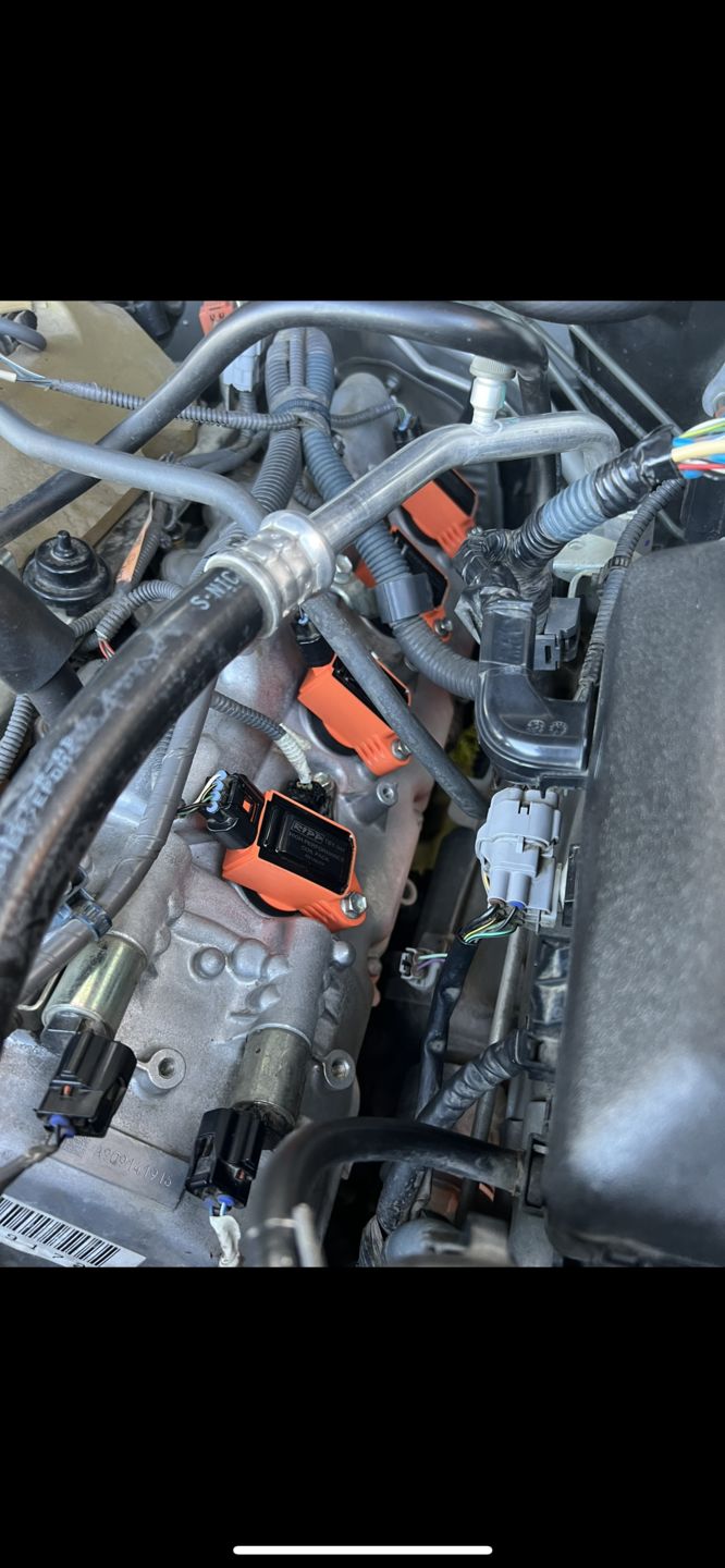 Customer photo review of Toyota / Lexus V8 High Performance Coil Packs