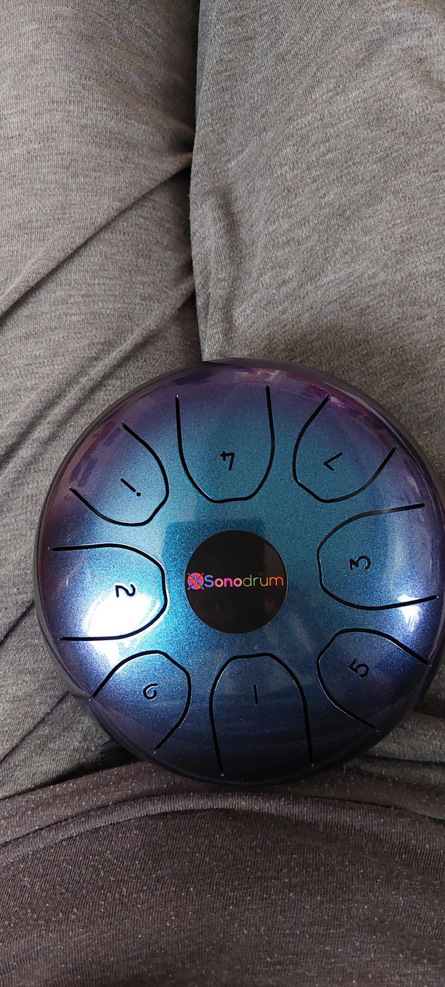 Customer photo review of Sonodrum Zungentrommel - "Standard" - Handgefertigt - (14cm / 20cm) - 8 Zungen - C-Dur