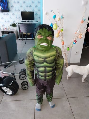 Customer photo review of Déguisement Hulk Enfant