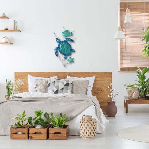 Customer photo review of Metal Wall Art 31x57 MISHELL