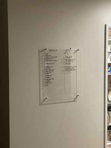 Customer photo review of Clearboard ∙ Small