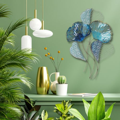 Customer photo review of Metal Wall Art 69x105 REEF