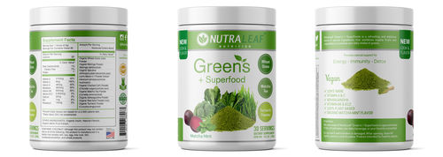 Customer photo review of NutraLeaf® Greens & Superfoods