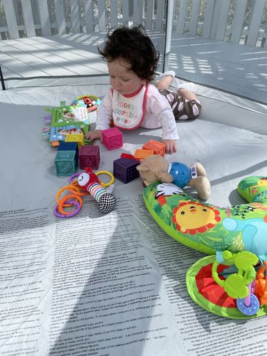 Customer photo review of Pop N' Go® Playpen
