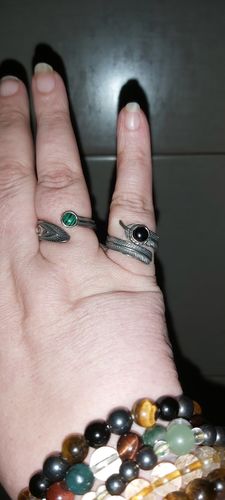 Customer photo review of Onyx Noir - 925 Sterling Zilver